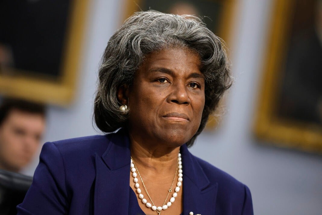 US Ambassador To UN Linda Thomas-Greenfield Testifies In House Hearing