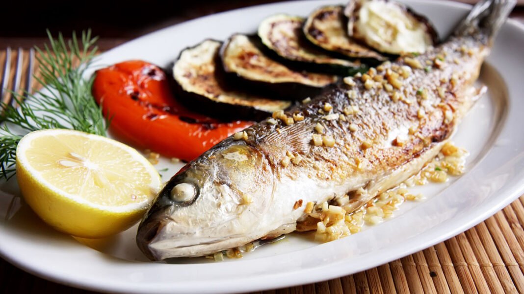 Grilled fish